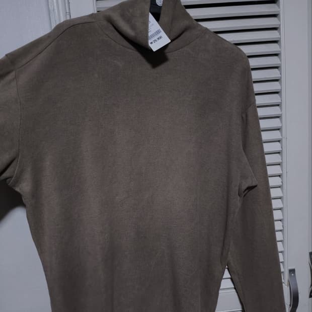 새거 2XL 빅사이즈 에잇세컨즈 폴라 목티 니트