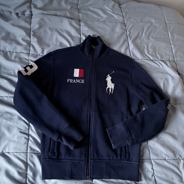 폴로 빅포니 프랑스 집업 