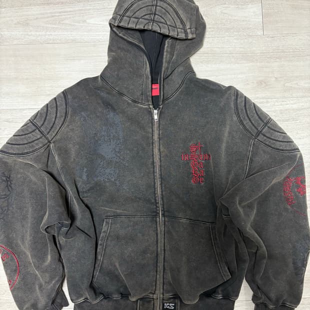 인세인개러지 패디드 후드 초판