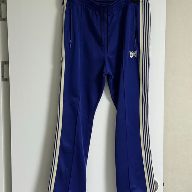 <L> 니들스 폴리 스무스 트랙 팬츠 내로우 로얄블루