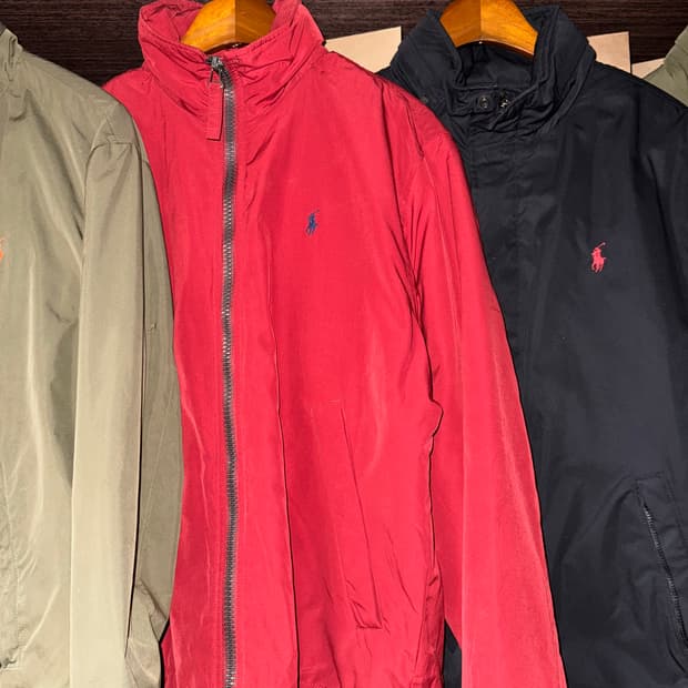 폴로 블루종 네이비포니 