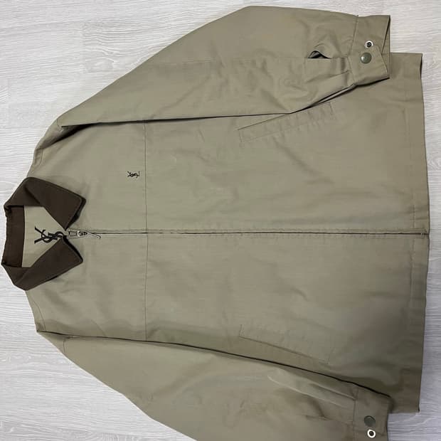 입생로랑 면폴리자켓 105