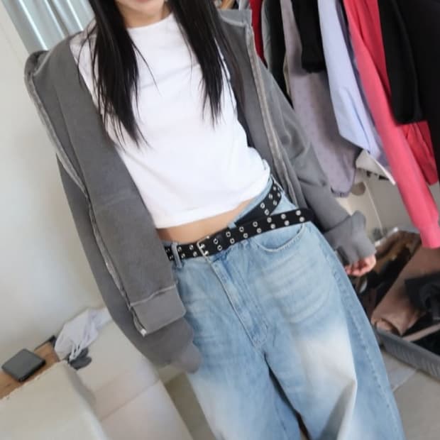 써니데이나이스 썸머 와이드 데님 팬츠 판매합니다