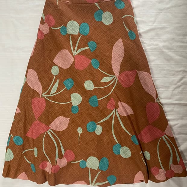 [Made in Japan] 일본 빈티지 Sette 코튼 플레어 스커트 