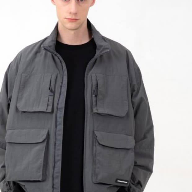 세컨드모놀로그 4포켓 윈드 자켓 XL