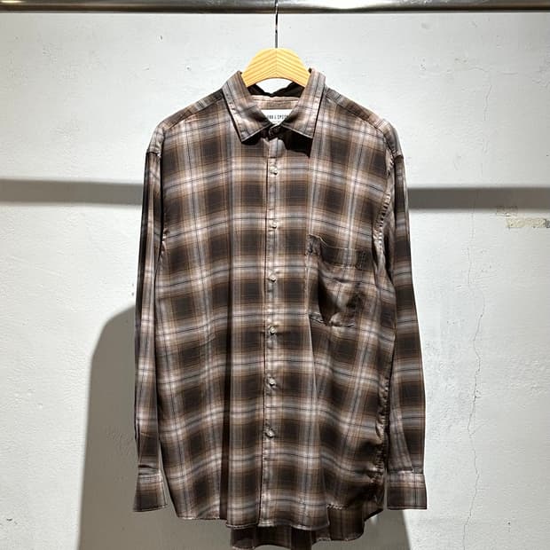 Urban Research Doors cotton Check Shirt