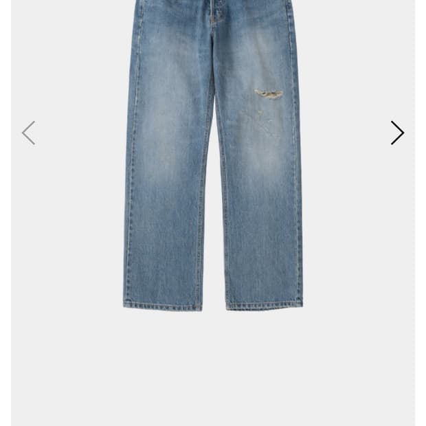 강정석 데님 팬츠 Type 3 워싱 진