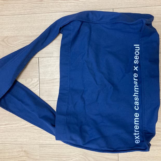 익스트림 캐시미어 서울 팝업 에코백