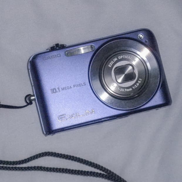 작례O) 카시오 엑슬림 z1080 빈티지 디카 Casio