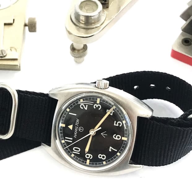 해밀턴 오리지널 W10 밀리터리 워치