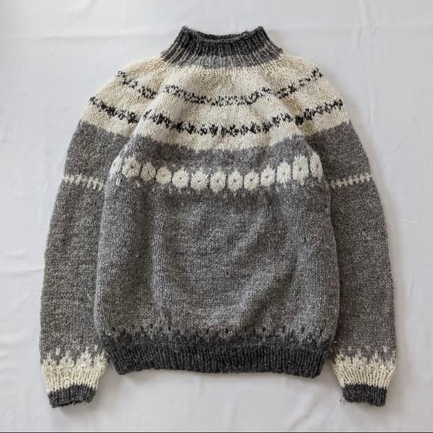 [XL]핸드메이드 노르딕 스웨터