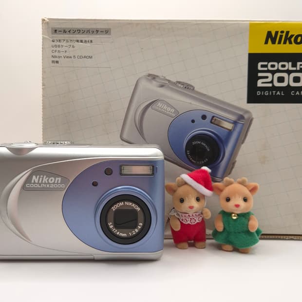박스셋 미품📸 니콘 쿨픽스 2000 (Coolpix 2000)