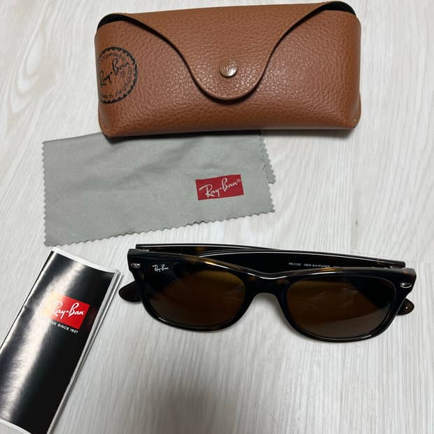 레이벤 rb2132 52사이즈 톨토이즈 선글라스