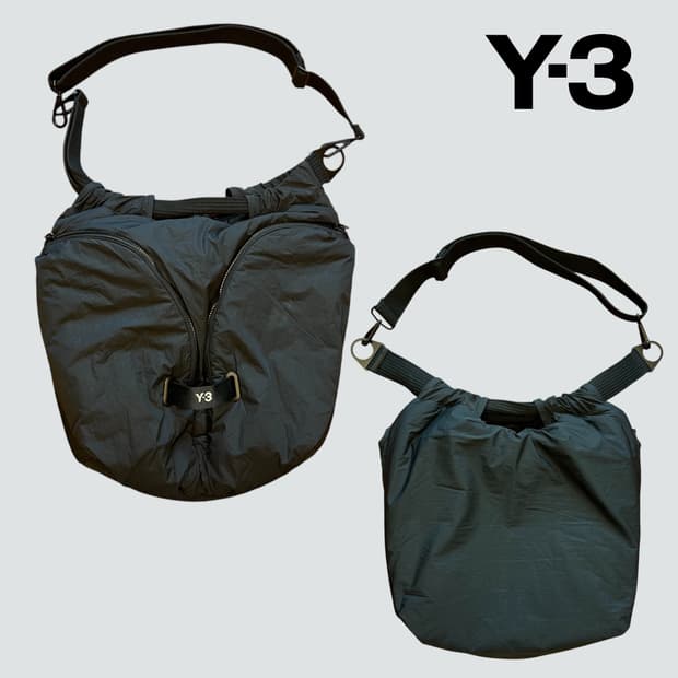Y-3 나일론 크로스백