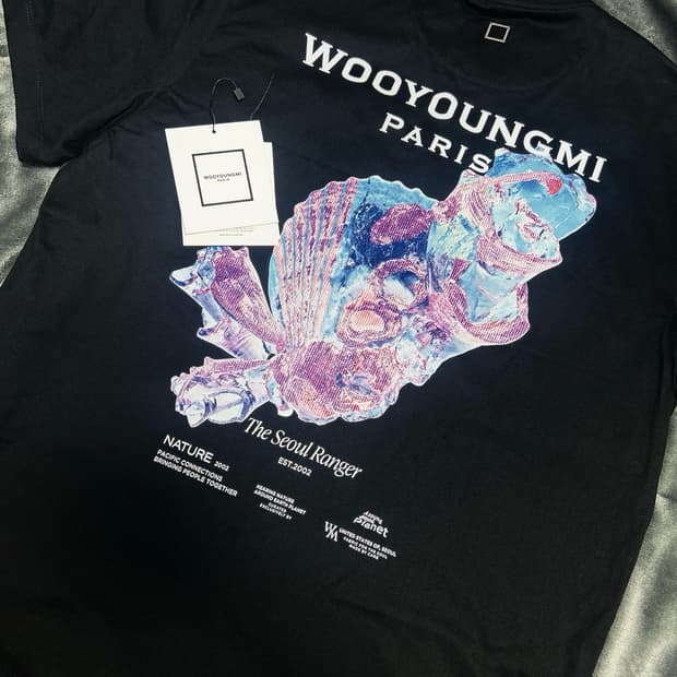 우영미 3D 코랄 반팔 46