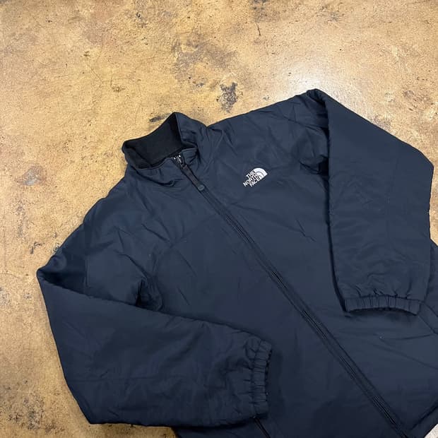 [정품/M] 노스페이스 블랙 플리스 바람막이 양면 집업 b10