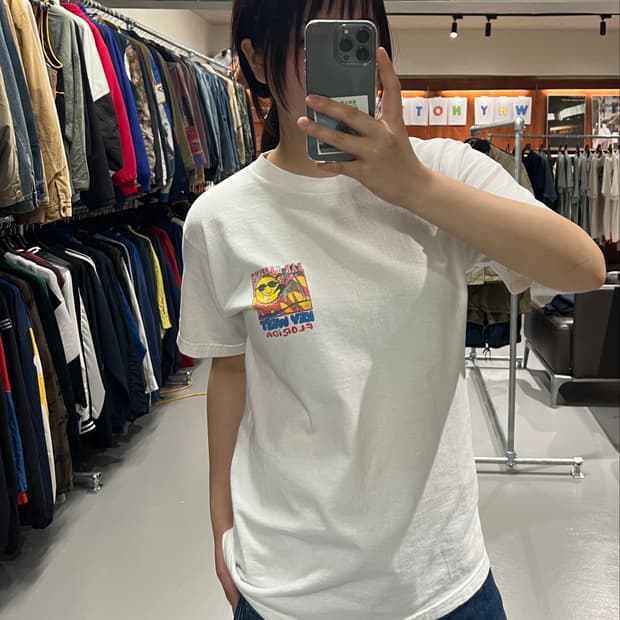 90s vintage printing t-shirt
