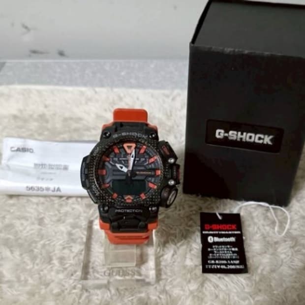 지샥 그래비티 마스터 오렌지 미품