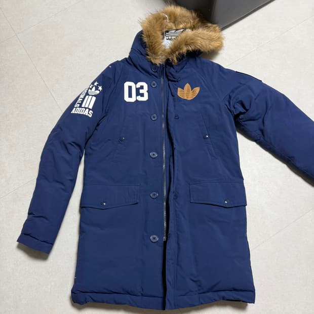 아디다스 빈티지 롱패딩