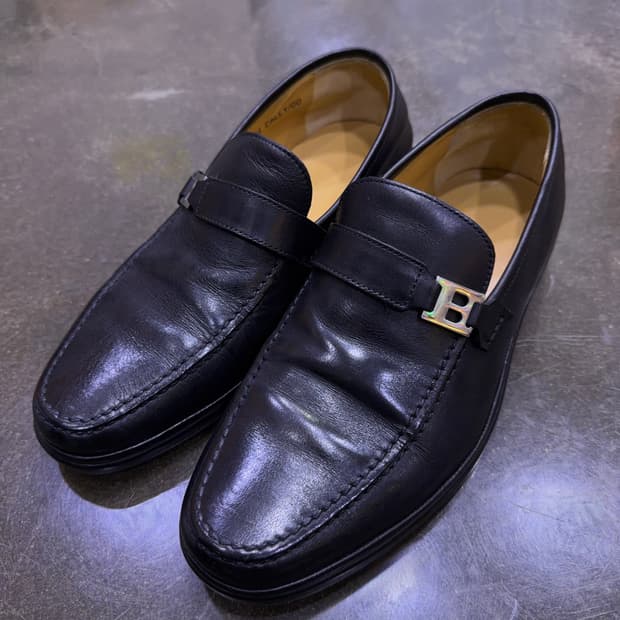 발리 B로고 클래식 로퍼 뉴 칼리 구두 슈즈 6.5 (255)