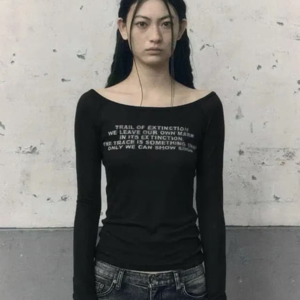 보헴서 보헤미안서울 롱슬리브 블랙