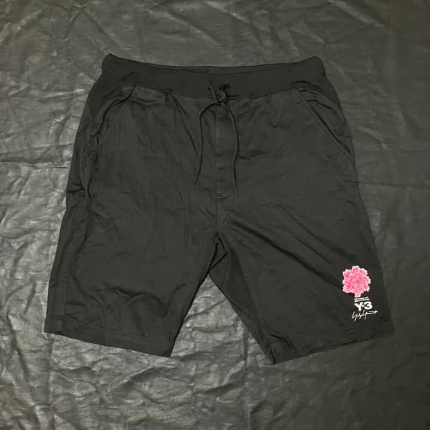 Y-3 제임스 하든 리버시블 큐프로 사틴 하프 팬츠