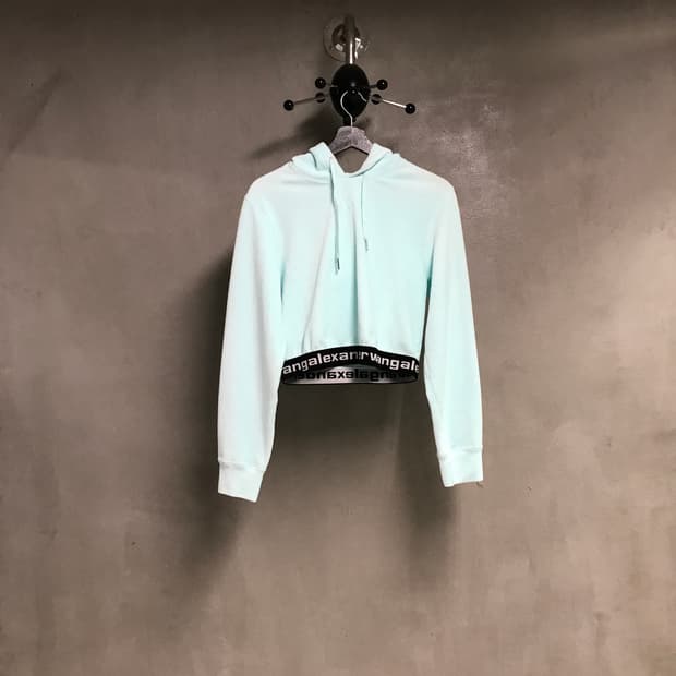 알렉산더왕 후드티 민트 S(W)