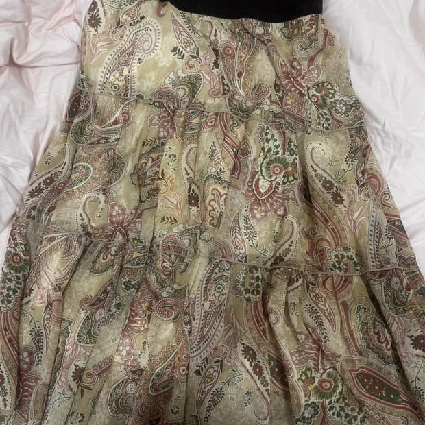 모리걸 하구미 오리엔탈 에스닉 롱스커트