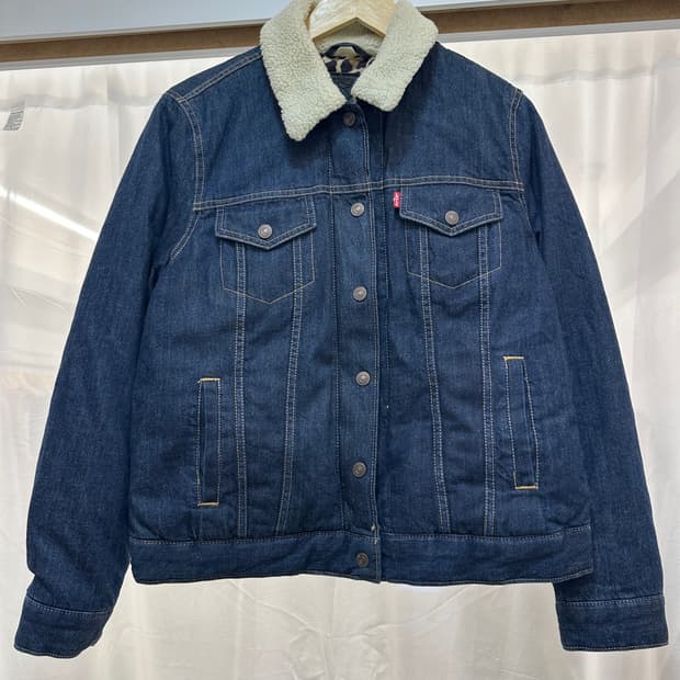 리바이스 쉐르파 데님 트러커 자켓