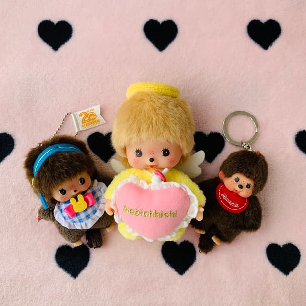 몬치치 베비치치 3세트 키체인