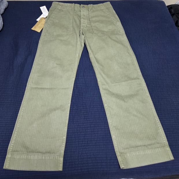 RRL 헤링본 퍼티그 팬츠 32/32 새상품