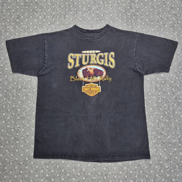 [XL]90s US Made 할리데이비슨 블랙 힐스 랠리 -720