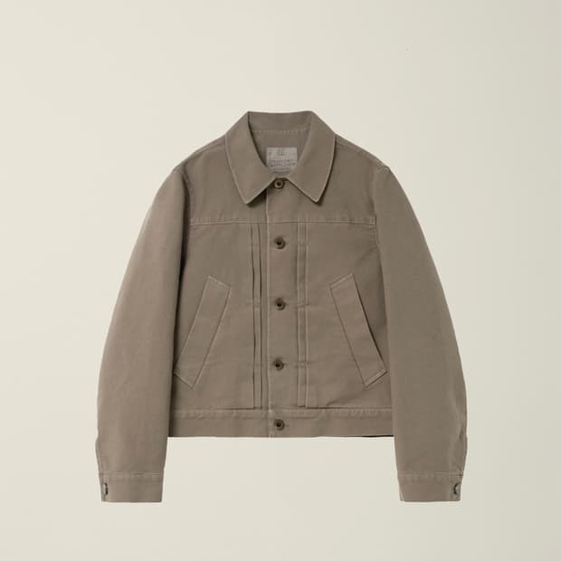 ÉÉ TRUCKER JACKET MODERN MOCHA