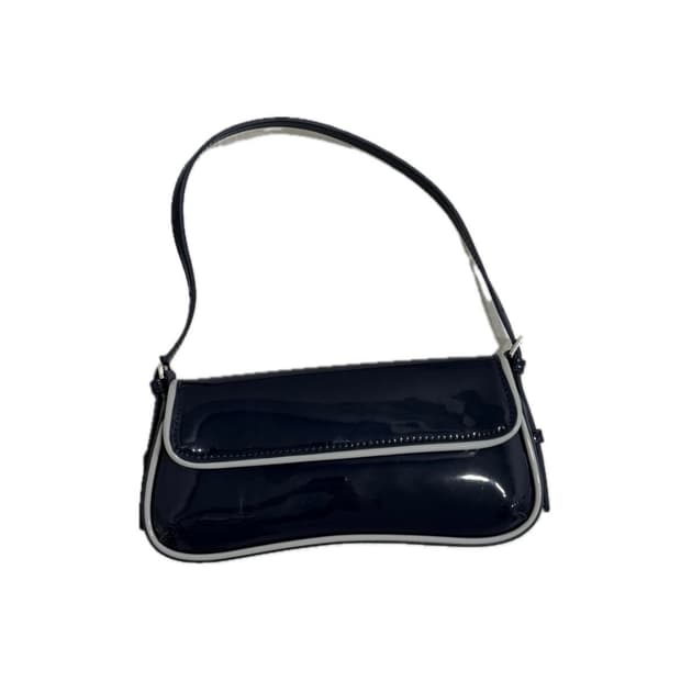 ZARA 블루 숄더백