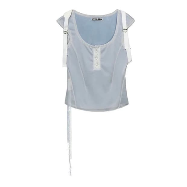 혜인서 헨리탑 Henley Top 애쉬블루