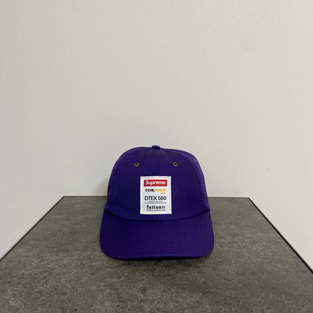 슈프림 테프론 코듀라 퍼플 볼캡 모자 6패널 캡