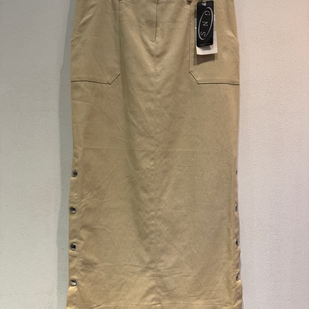 GNS Beige Long Skirt (Made In Italy)