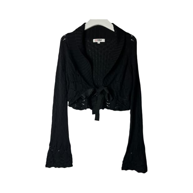 [Morgan] 모르간 크롭 펀칭 볼레로