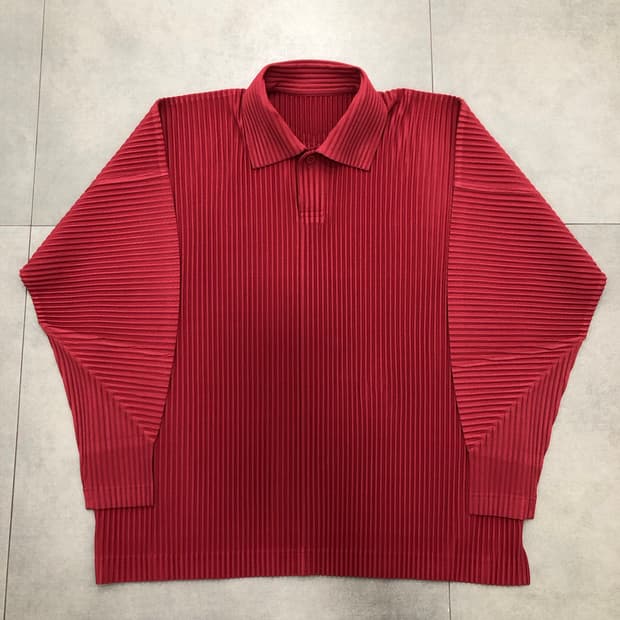 옴므플리세 이세이미야케 긴팔 카라티 폴로티셔츠 3