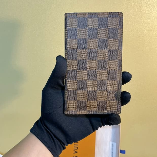 루이비통 포켓 아젠다 다미에 에벤 장지갑
