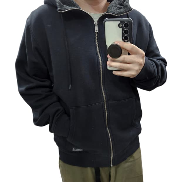 컨디션A 리바이스 양털기모 안감 후드집업 M 95-100