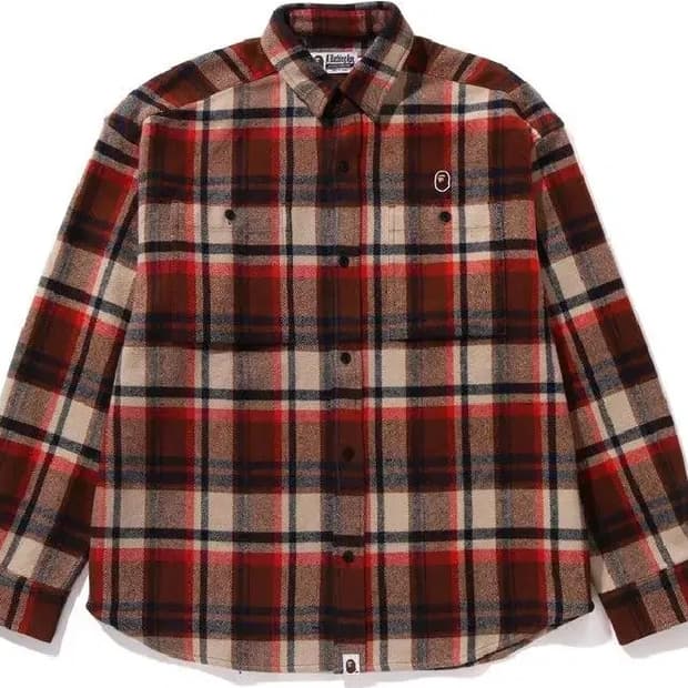 베이프 플란넬 자켓 M