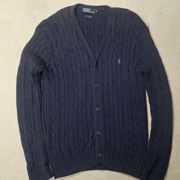 폴로랄프로렌 꽈베기가디건