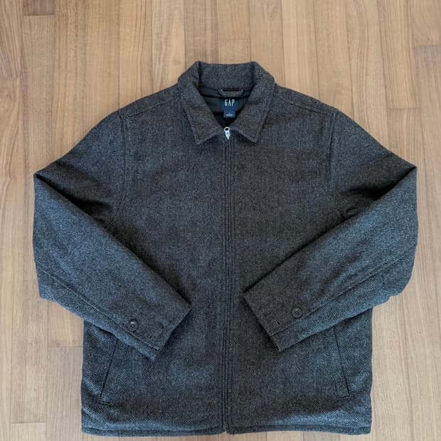 [L] Oo's Old Gap padded 헤링본 자켓 