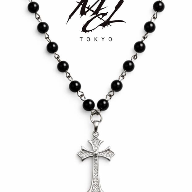 kuro cross necklace