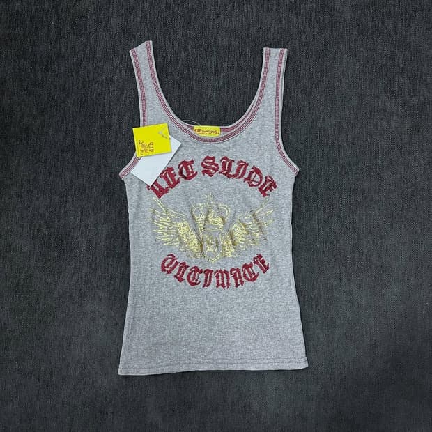 Lhp embroidery lettering sleeveless