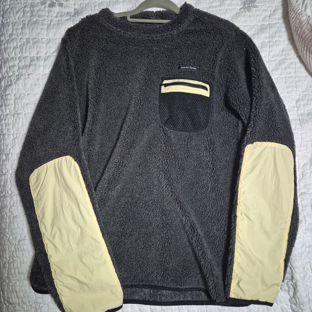 디스트릭트비전 플리스 풀오버 그레이 맨투맨 m