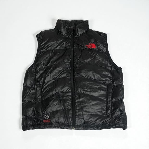노스페이스 경량 패딩조끼 m