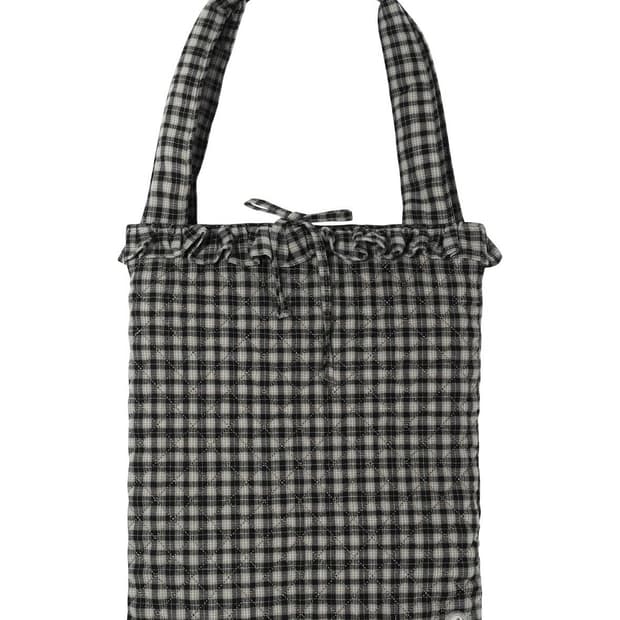 코이세이오 스부 체크 패딩 가방만 분철