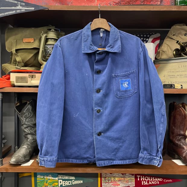 60s 프렌치 워크 자켓 / 빈티지 초어 자켓 워크 웨어